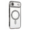 Newface Apple iPhone 17 Air Joke Simli Magneticsafe Kılıf - Gümüş