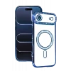Newface Apple iPhone 17 Air Joke Simli Magneticsafe Kılıf - Mavi