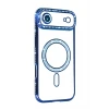 Newface Apple iPhone 17 Air Joke Simli Magneticsafe Kılıf - Mavi
