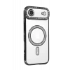 Newface Apple iPhone 17 Air Joke Simli Magneticsafe Kılıf - Siyah