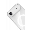Newface Apple iPhone 17 Air Kılıf Pc Real Magsafe Kapak - Şeffaf