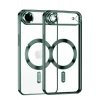 Newface Apple iPhone 17 Air Kross Magneticsafe Kapak - Koyu Yeşil