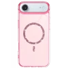 Newface Apple iPhone 17 Air Live Diamond Magsafe Kapak - Pembe