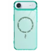 Newface Apple iPhone 17 Air Live Diamond Magsafe Kapak - Yeşil