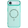 Newface Apple iPhone 17 Air Live Diamond Magsafe Kapak - Yeşil