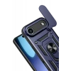 Newface Apple iPhone 17 Air Pars Lens Yüzüklü Silikon - Lacivert