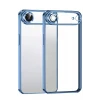 Newface Apple iPhone 17 Air Razer Lensli Silikon - Açık Mavi