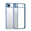 Newface Apple iPhone 17 Air Razer Lensli Silikon - Açık Mavi