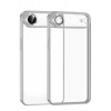 Newface Apple iPhone 17 Air Razer Lensli Silikon - Gümüş