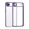 Newface Apple iPhone 17 Air Razer Lensli Silikon - Mor