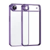 Newface Apple iPhone 17 Air Razer Lensli Silikon - Mor