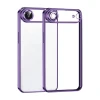 Newface Apple iPhone 17 Air Razer Lensli Silikon - Mor