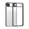 Newface Apple iPhone 17 Air Razer Lensli Silikon - Siyah