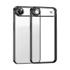 Newface Apple iPhone 17 Air Razer Lensli Silikon - Siyah