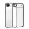 Newface Apple iPhone 17 Air Razer Lensli Silikon - Titan Gri