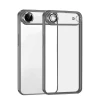 Newface Apple iPhone 17 Air Razer Lensli Silikon - Titan Gri