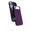 Newface Apple iPhone 17 Air Regal Magsafe Standlı Kapak - Derin Mor