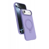 Newface Apple iPhone 17 Air Regal Magsafe Standlı Kapak - Lila