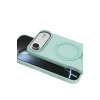 Newface Apple iPhone 17 Air Regal Magsafe Standlı Kapak - Su Yeşili