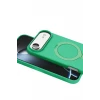 Newface Apple iPhone 17 Air Regal Magsafe Standlı Kapak - Yeşil