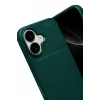 Newface Apple iPhone 17 Auto Focus Karbon Kapak - Koyu Yeşil