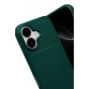 Newface Apple iPhone 17 Auto Focus Karbon Kapak - Koyu Yeşil