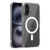 Newface Apple iPhone 17 Combo Sert Şeffaf Magsafe Kapak - Şeffaf