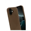 Newface Apple iPhone 17 First Silikon - Kahverengi