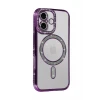 Newface Apple iPhone 17 Joke Simli Magneticsafe Kılıf - Derin Mor