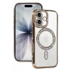 Newface Apple iPhone 17 Joke Simli Magneticsafe Kılıf - Gold