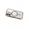 Newface Apple iPhone 17 Joke Simli Magneticsafe Kılıf - Gold