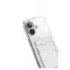 Newface Apple iPhone 17 Kart Şeffaf Silikon - Şeffaf