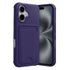 Newface Apple iPhone 17 Kelvin Kartvizitli Silikon - Derin Mor