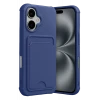 Newface Apple iPhone 17 Kelvin Kartvizitli Silikon - Lacivert