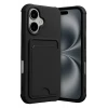 Newface Apple iPhone 17 Kelvin Kartvizitli Silikon - Siyah