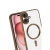 Newface Apple iPhone 17 Kross Magneticsafe Kapak - Çöl Titanyum