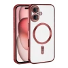 Newface Apple iPhone 17 Kross Magneticsafe Kapak - Kırmızı