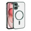 Newface Apple iPhone 17 Kross Magneticsafe Kapak - Koyu Yeşil