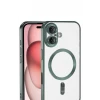 Newface Apple iPhone 17 Kross Magneticsafe Kapak - Koyu Yeşil