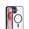 Newface Apple iPhone 17 Kross Magneticsafe Kapak - Lacivert