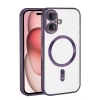 Newface Apple iPhone 17 Kross Magneticsafe Kapak - Mor