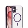 Newface Apple iPhone 17 Kross Magneticsafe Kapak - Mor