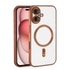 Newface Apple iPhone 17 Kross Magneticsafe Kapak - Turuncu