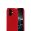 Newface Apple iPhone 17 Nano içi Kadife Silikon - Kırmızı