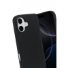Newface Apple iPhone 17 Nano içi Kadife Silikon - Siyah