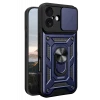 Newface Apple iPhone 17 Pars Lens Yüzüklü Silikon - Lacivert