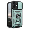 Newface Apple iPhone 17 Pars Lens Yüzüklü Silikon - Yeşil