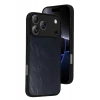 Newface Apple iPhone 17 Pro Aras Deri Kapak - Lacivert