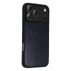 Newface Apple iPhone 17 Pro Aras Deri Kapak - Lacivert