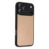 Newface Apple iPhone 17 Pro Aras Deri Kapak - Pudra
